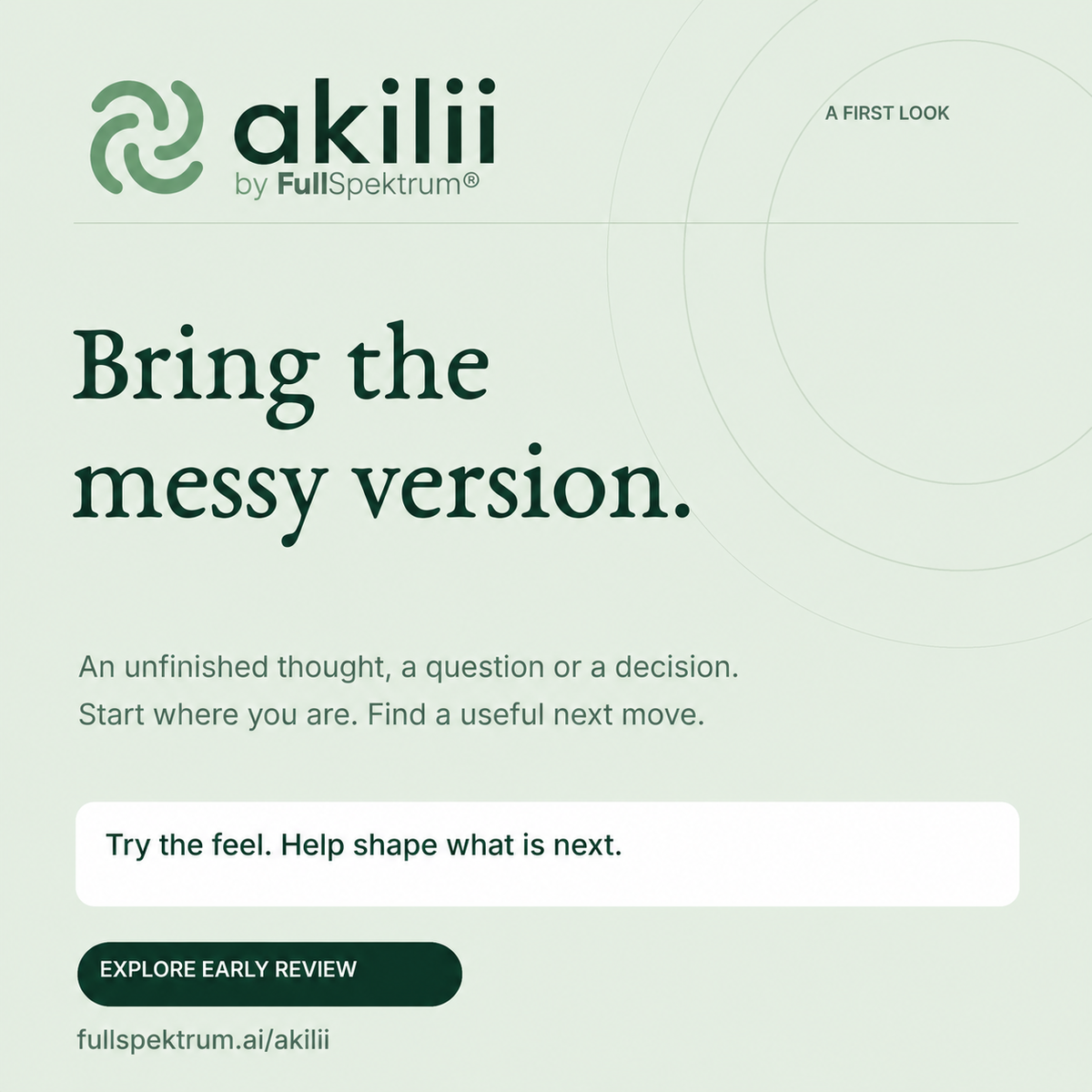 akilii artwork: Bring the messy version